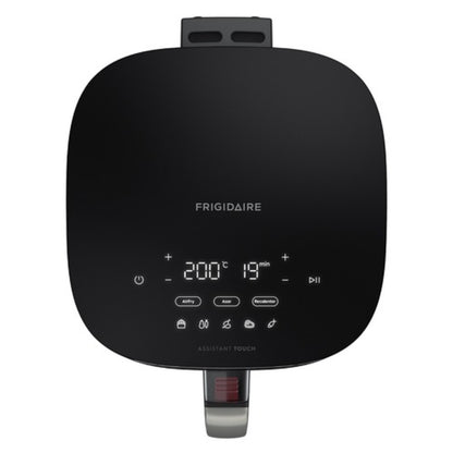 freidora de aire negra FAF45 vista superior, controles táctiles modernos