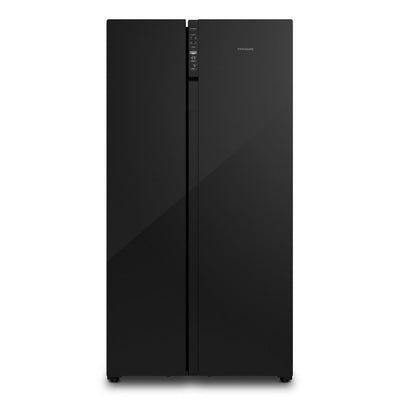 Refrigeradora side by side inverter Frigidaire en negro, elegante y funcional para cualquier cocina moderna