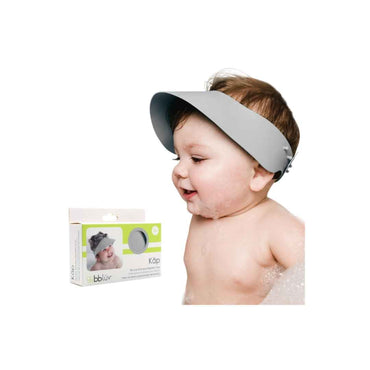 Gorro gris BBLUV para bebés, baño y protección de ojos, modelo KAP