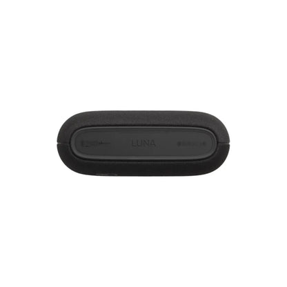 Parlante negro HARMAN KARDON vista superior, diseño compacto y moderno