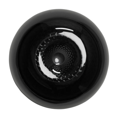 Parlante negro vista superior, diseño elegante y moderno