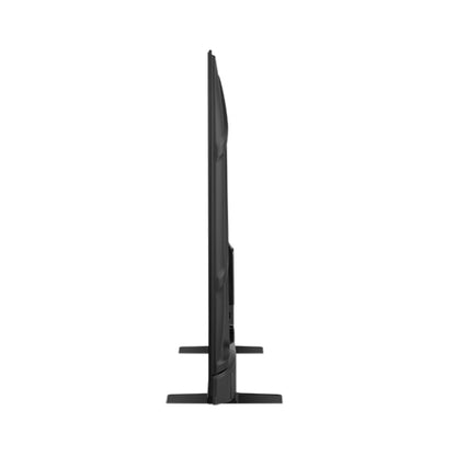 Televisor Hisense smart, vista lateral en color negro