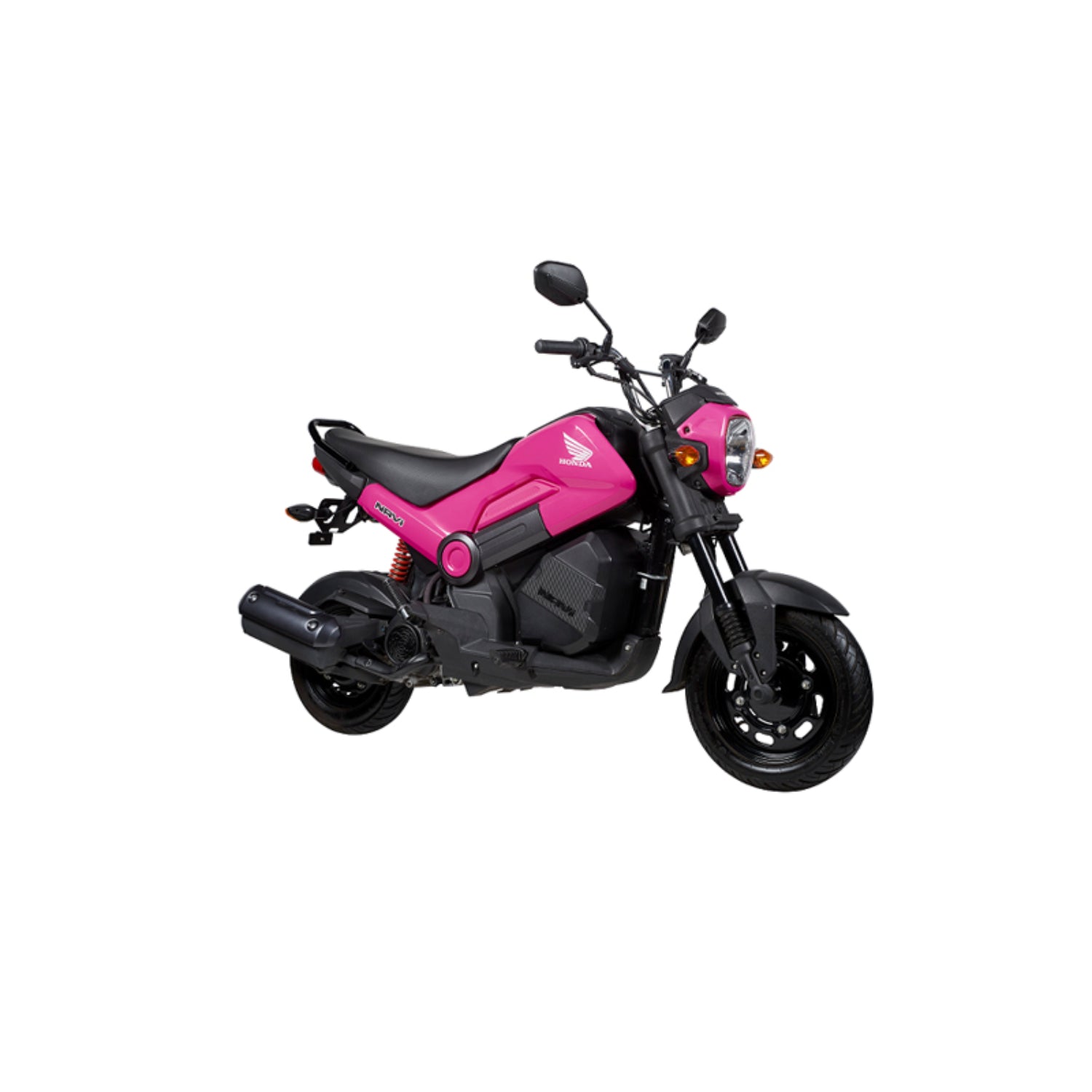 moto honda rosa lateral, diseño moderno y elegante