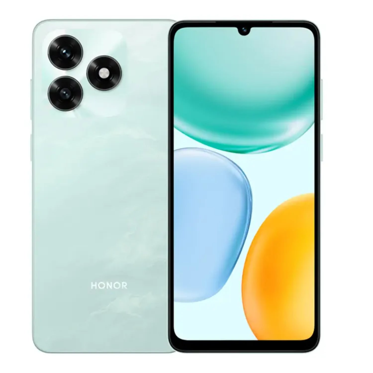 Teléfono Honor con diseño elegante y triple cámara, ideal para ofertas celulares en Lady Lee Honduras