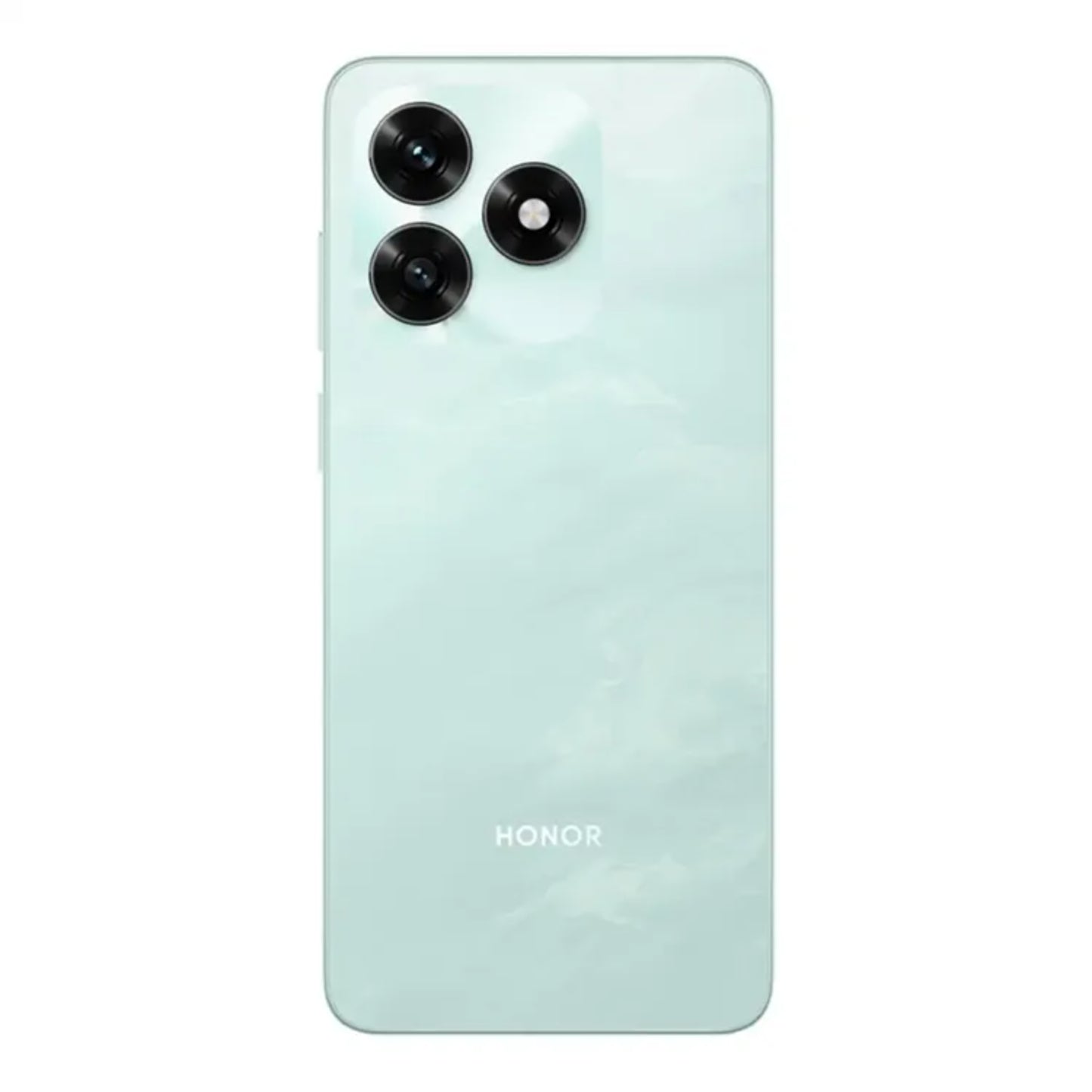 Teléfono HONOR color verde con tres cámaras traseras, disponible en ofertas celulares en Lady Lee Honduras
