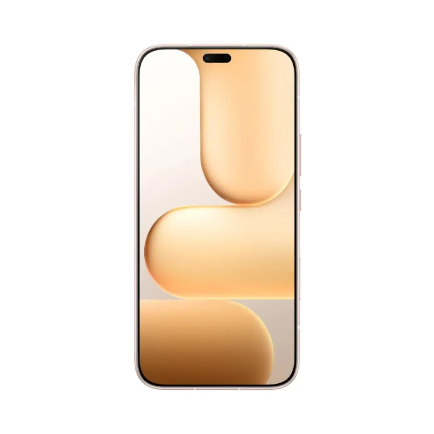 Honor teléfono inteligente color dorado vista frontal