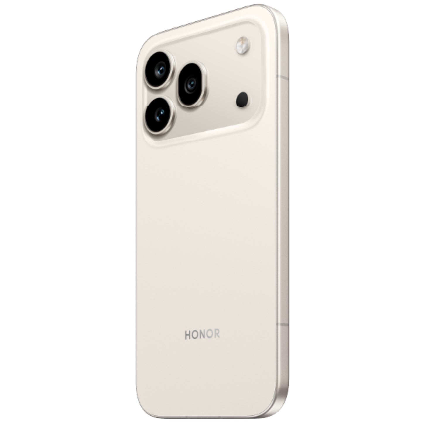 smartphone HONOR blanco lateral, vista elegante y moderna