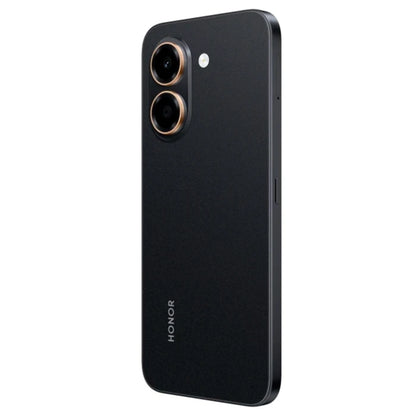 smartphone HONOR negro vista trasera, elegante y moderno