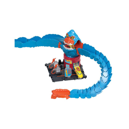 Juego de mesa MATTEL con monstruo azul y pista de carreras