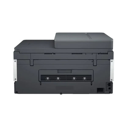 Impresora HP LL05 negra lateral, ideal para oficina y trabajo desde casa