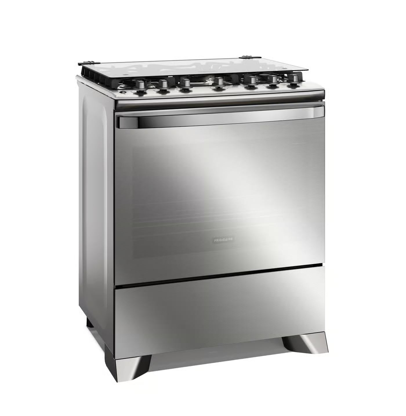 Estufa a Gas Frigidaire 30" 5 Quemadores Acero Inoxidable FKGO30Z5BZM