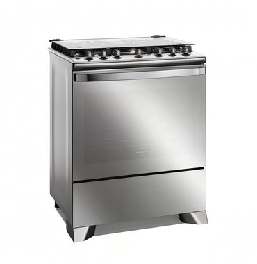 Estufa a Gas Frigidaire 30" 5 Quemadores Acero Inoxidable FKGO30Z5BZM