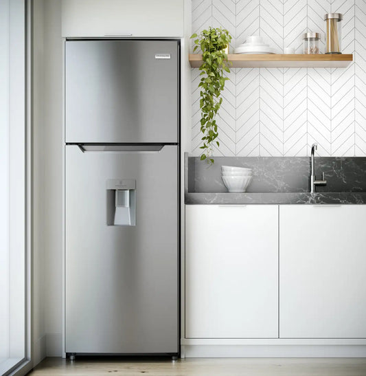 12' REFRIGERATOR WITH SILVER DISPENSER