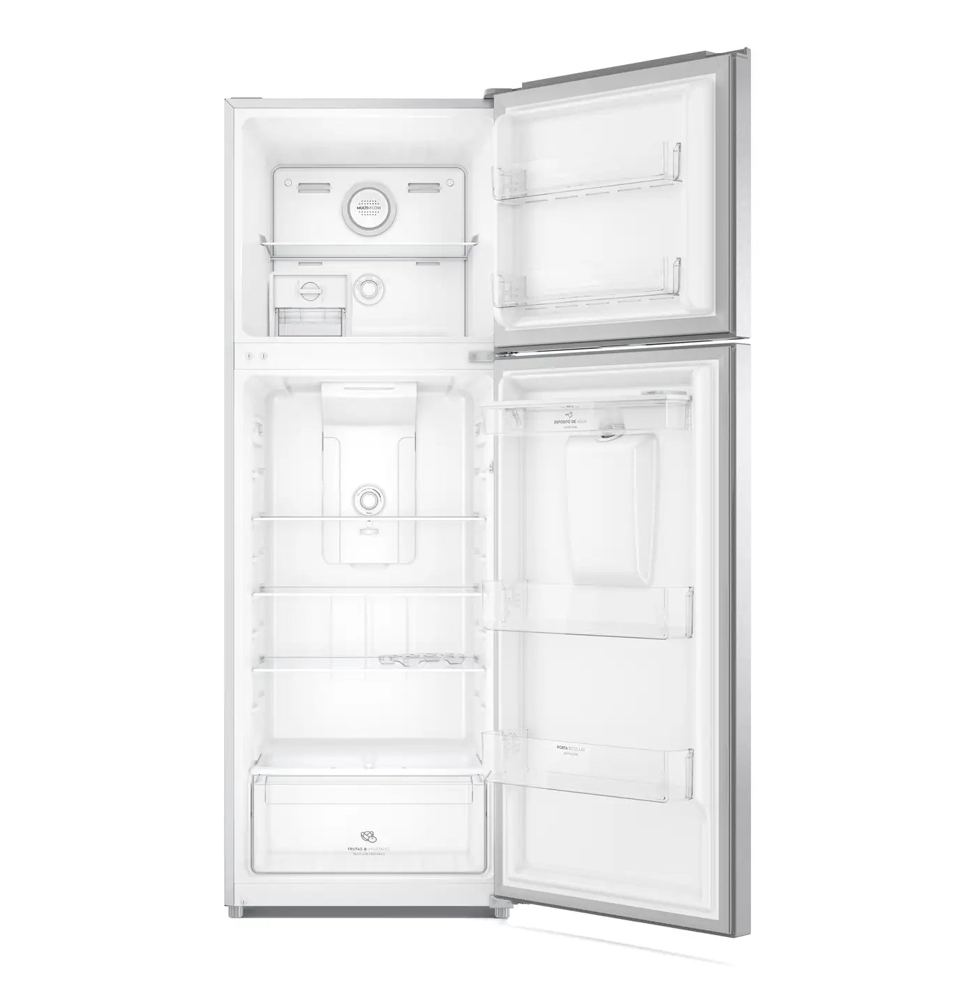 12' REFRIGERATOR WITH SILVER DISPENSER