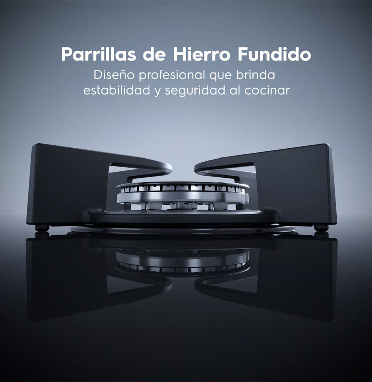 Estufa a Gas Frigidaire 30" Slide-In 5 Quemadores Negra FKGO30Z5BZB