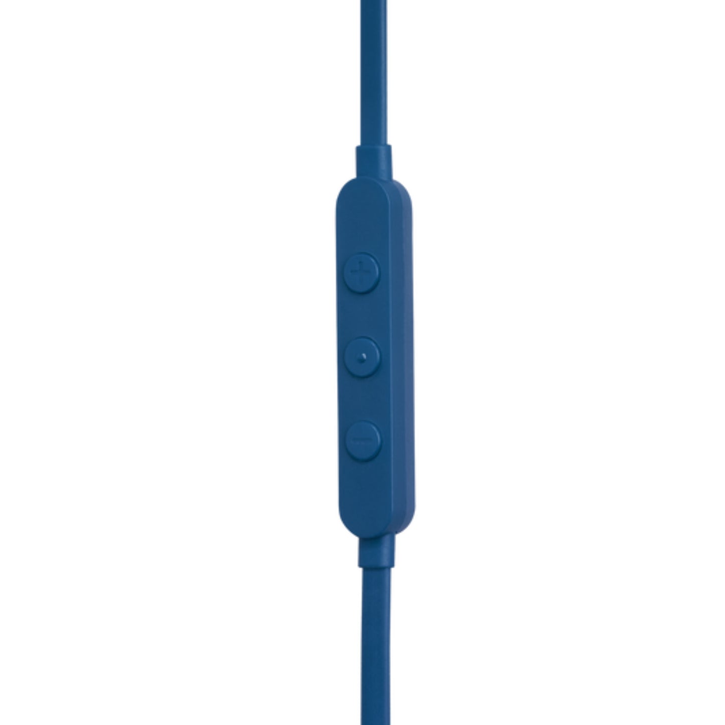 Control de audio auriculares usb-c color azul, vista lateral