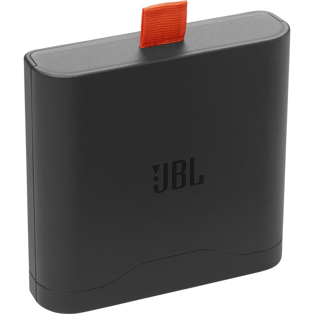 Batería extraíble JBL 400AM original en color negro con diseño compacto y asa de transporte