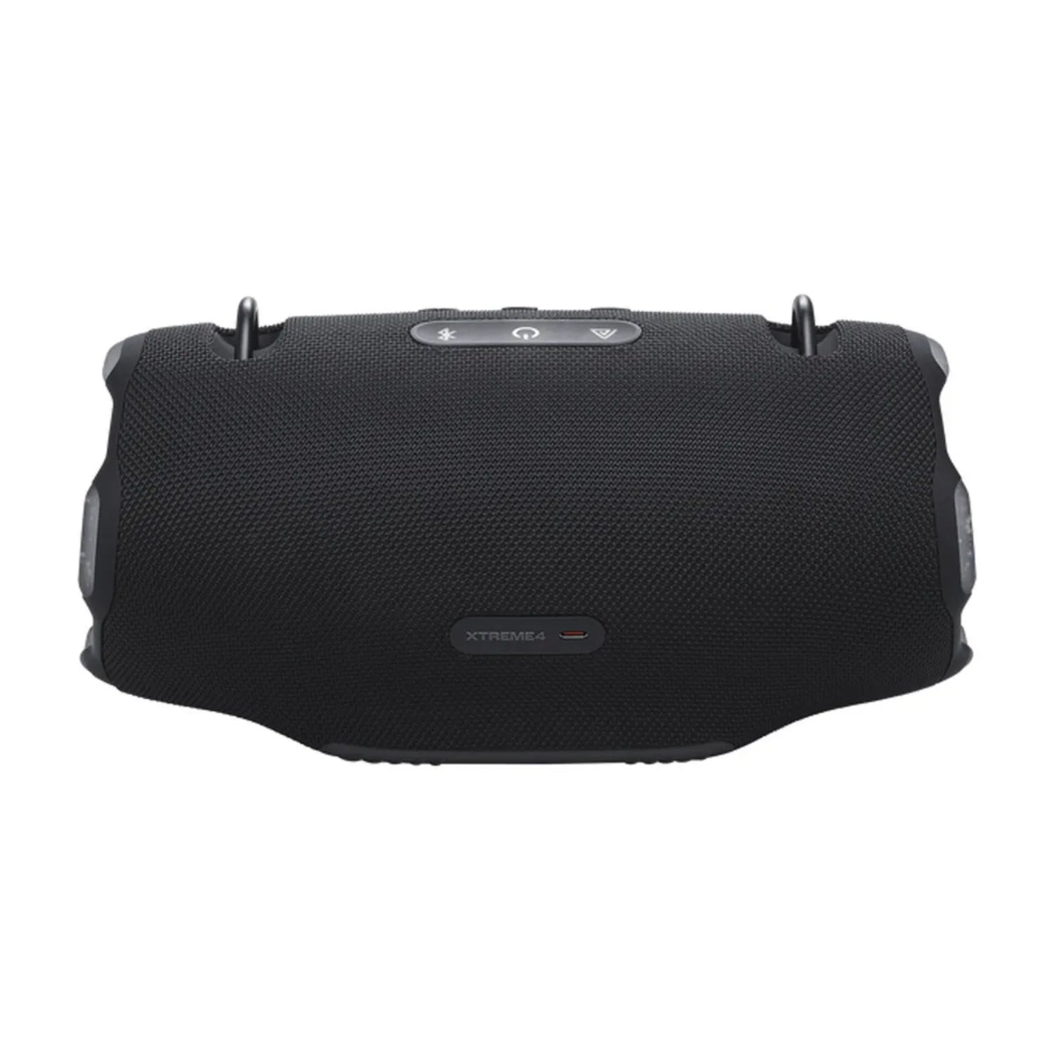 parlante jbl go bluetooth negro, vista superior, portátil y para exteriores