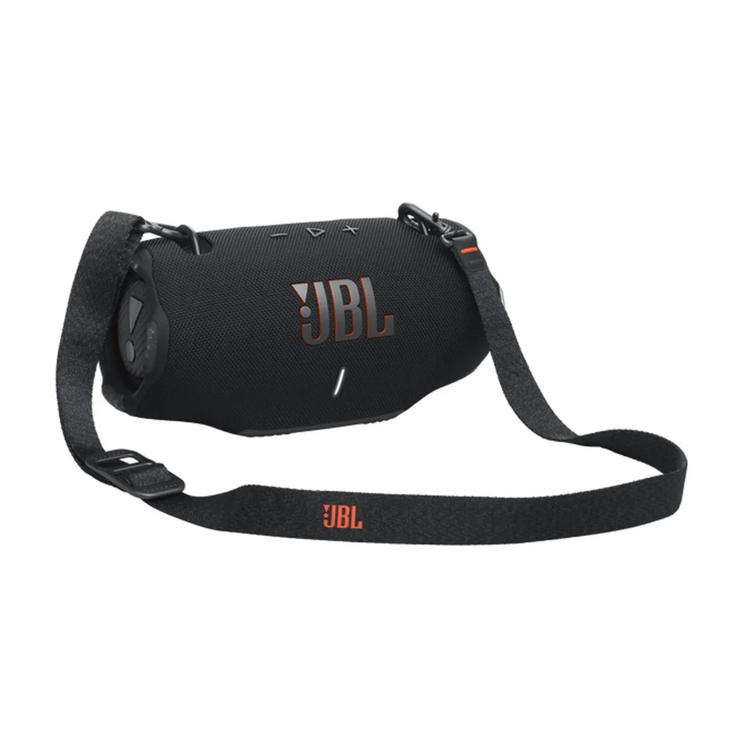 Parlante JBL Go Bluetooth negro con correa, ideal para llevar a cualquier lugar