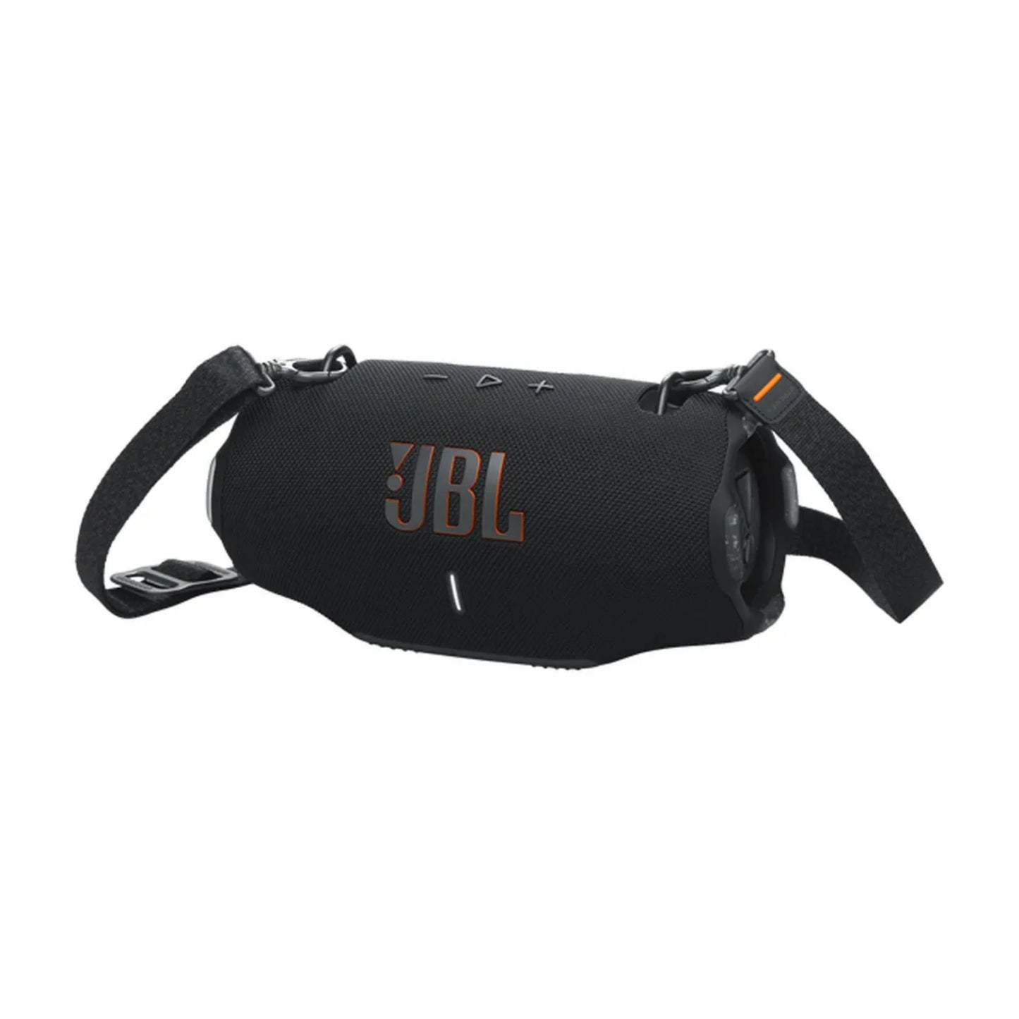 parlante jbl go bluetooth negro, vista lateral, portátil