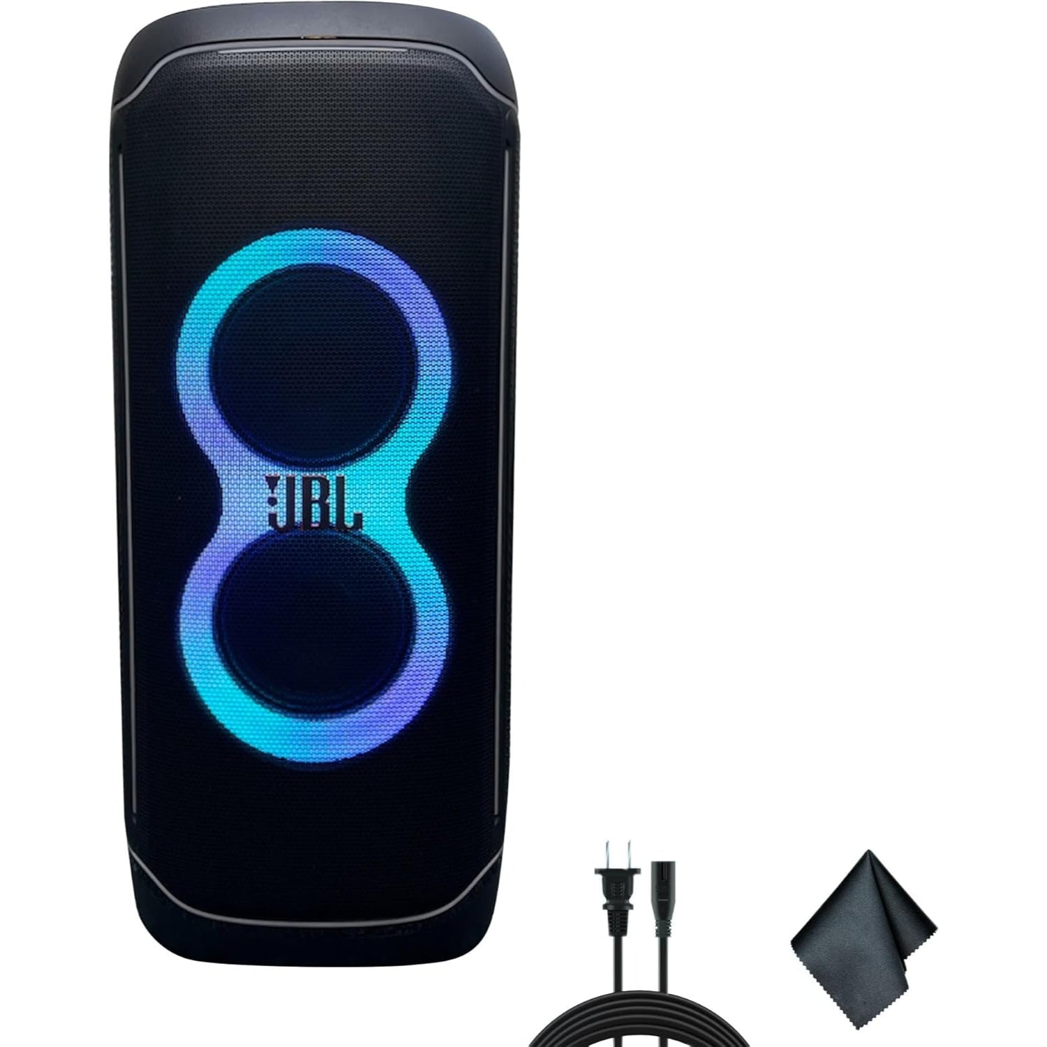 Parlante JBL PartyBox Ultimate resistente al agua con luces LED y sonido potente para fiestas