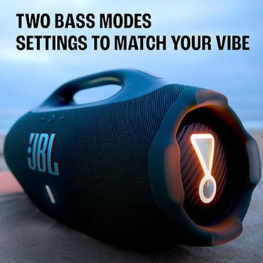 Parlante portátil JBL Boombox 4 Squad con dos modos de graves para ajustar tu ambiente
