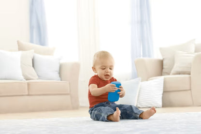 Fisher-Price Teléfono Inteligente Ríe y Aprende Azul – Luces y Sonidos