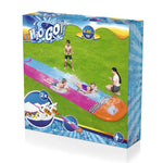 juego de verano para niños Honduras, resbaladilla acuática, jardín