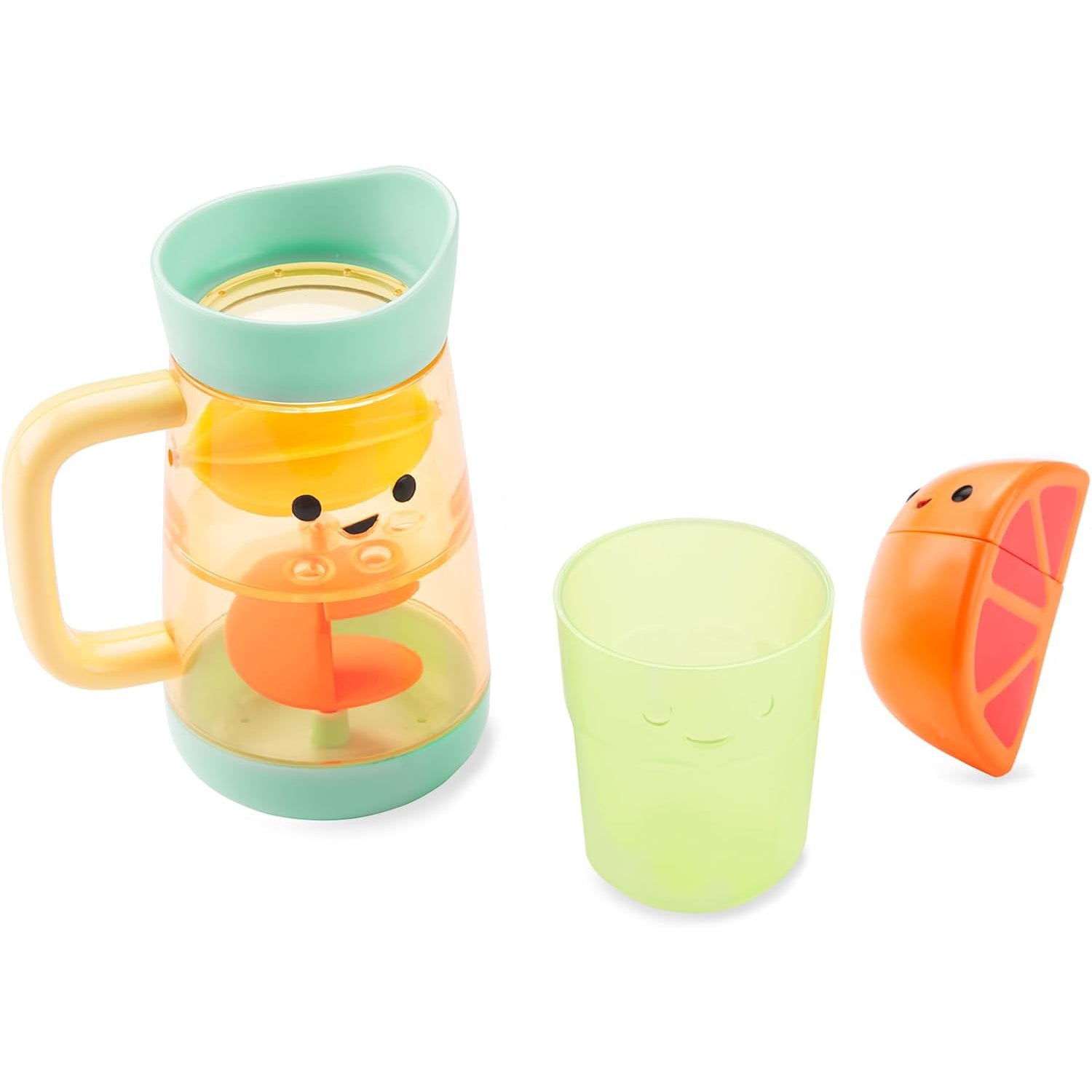 Jarra divertida de SKIP*HOP con vaso y juguete en forma de fruta