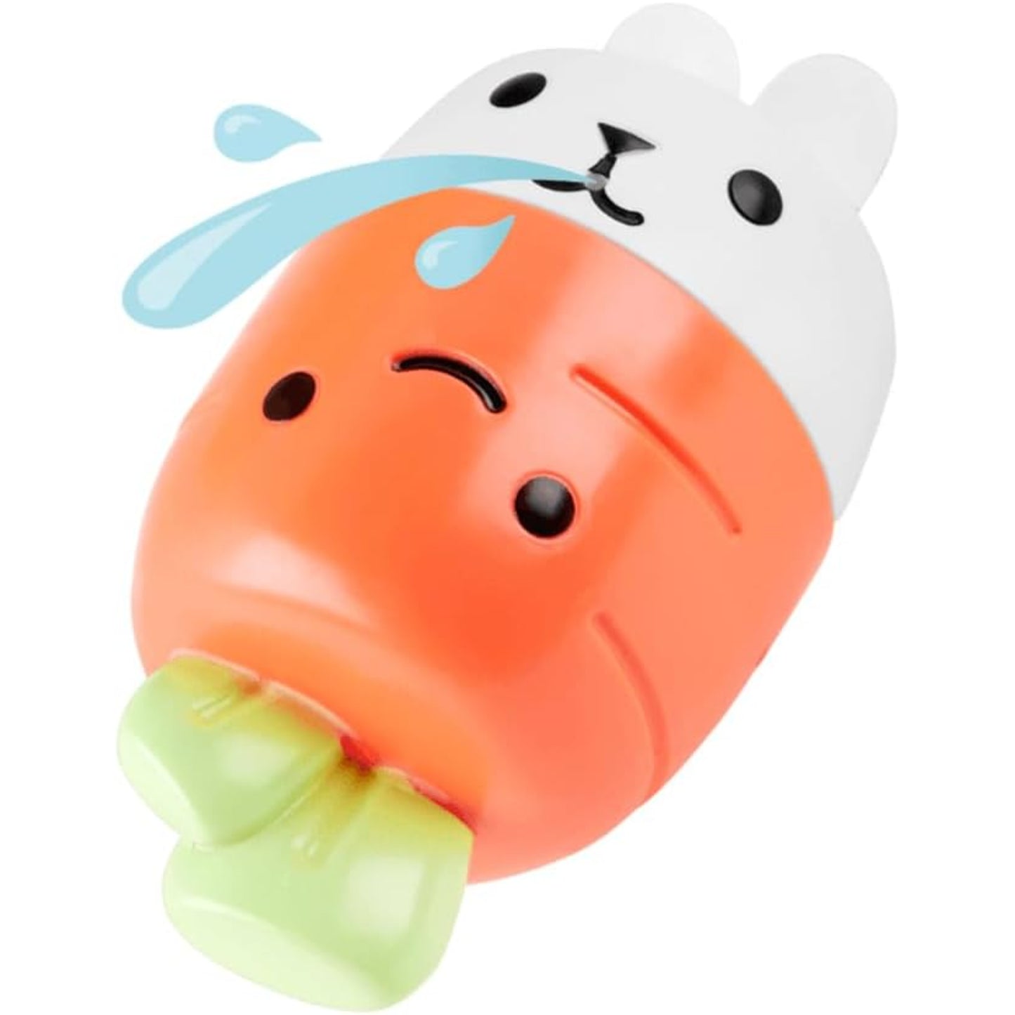 Juguete de baño SKIP*HOP en forma de zanahoria, color naranja y blanco, para diversión acuática
