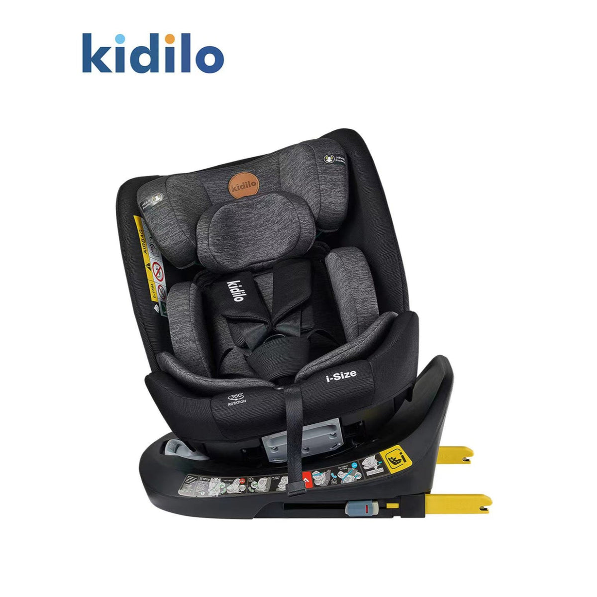 SILLA DE CARRO AJUSTABLE CON BASE NEGRO KIDILO