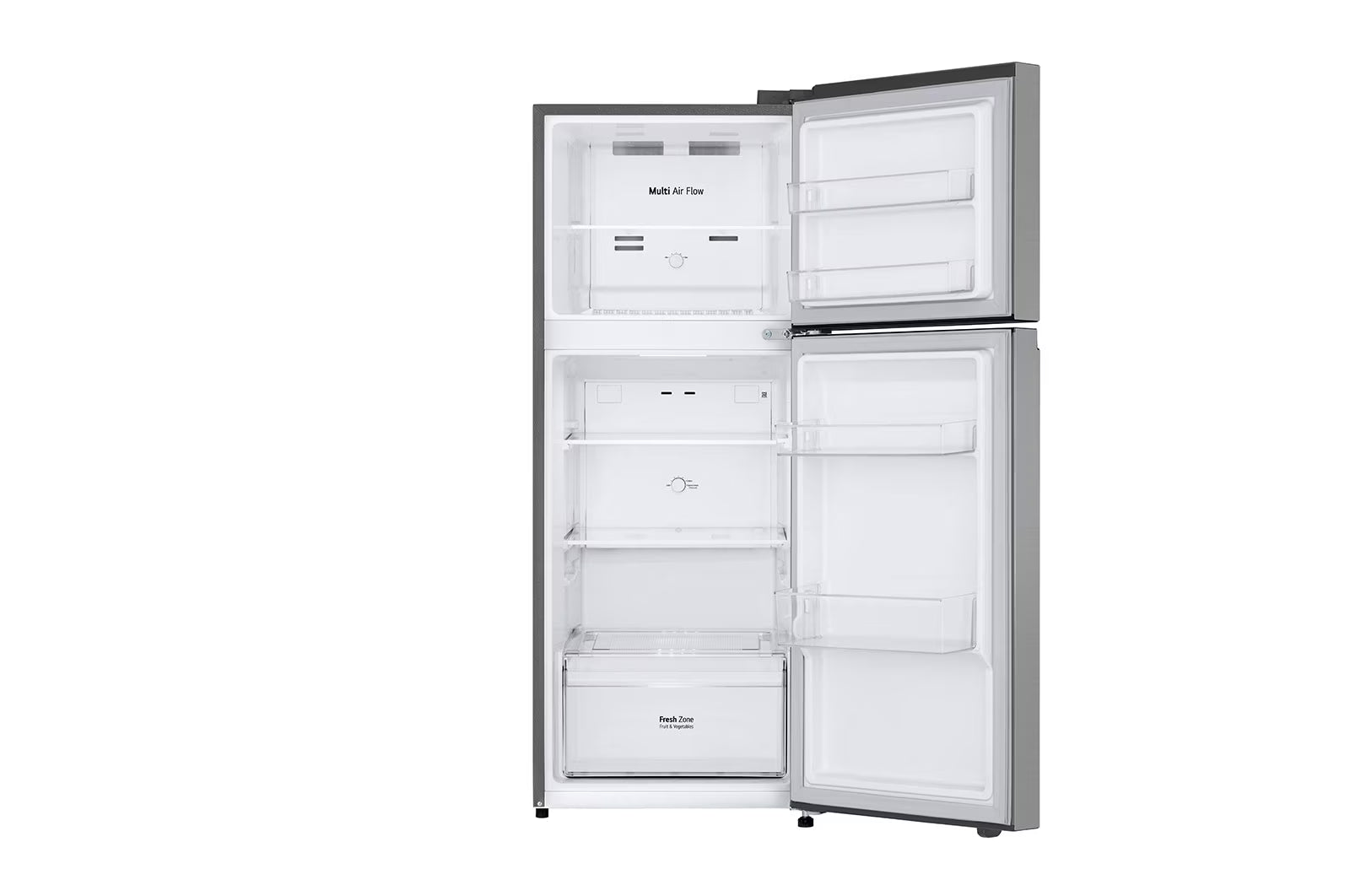 Refrigeradora LG 7 pies top mount con amplio espacio y diseño elegante para almacenamiento eficiente