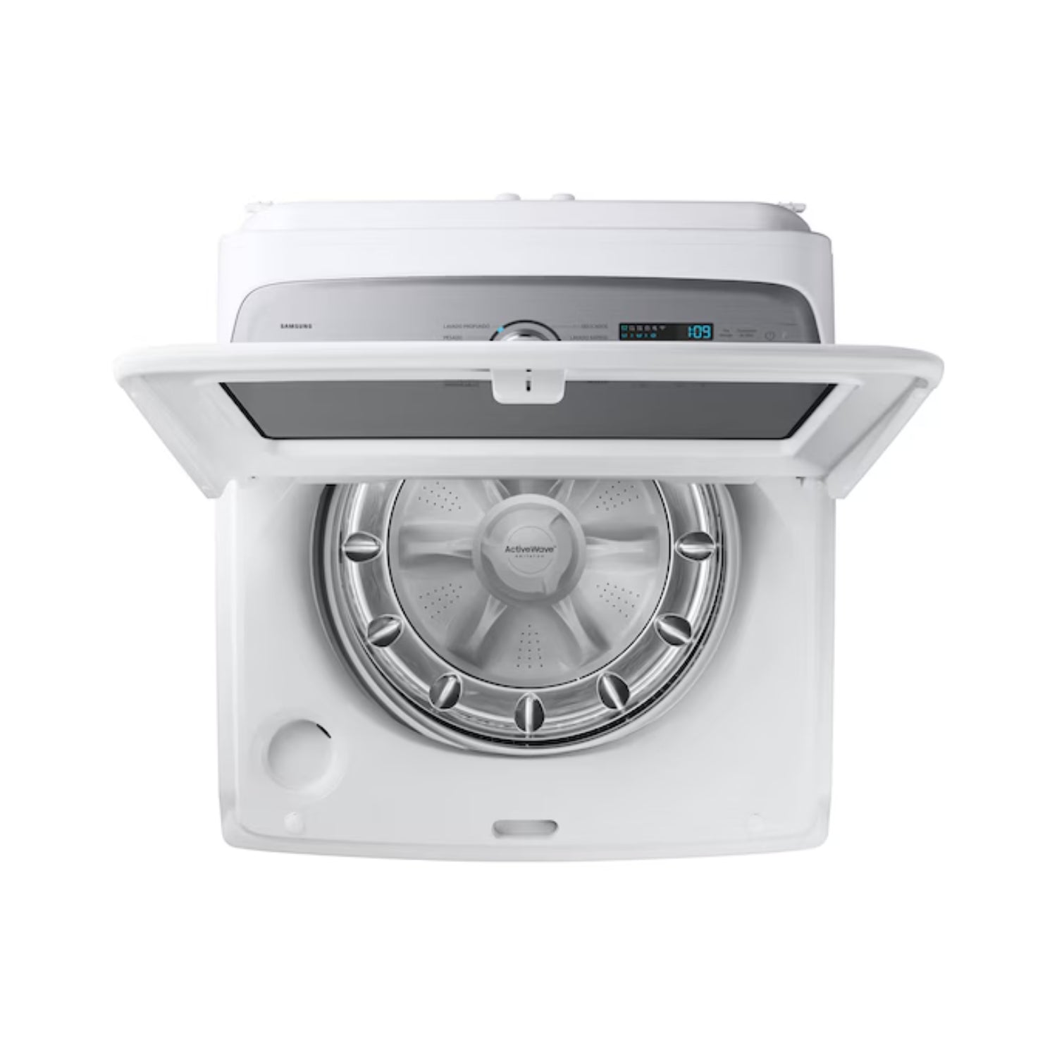 Lavadora digital 25kg Honduras de Samsung con diseño funcional y panel de control intuitivo