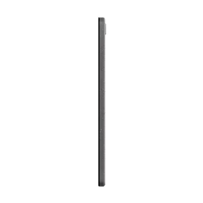 Tablet Lenovo negra vista lateral, diseño delgado y elegante