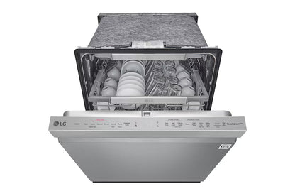 Lavaplatos LG inox frontal, capacidad para varios platos, cocina moderna