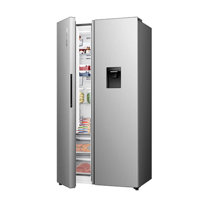 Refrigeradora LG Side by Side 19 pies en acero inoxidable con dispensador de agua y amplio espacio interior