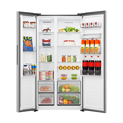 Refrigeradora LG Side by Side 19 pies con amplio espacio de almacenamiento y compartimentos organizados