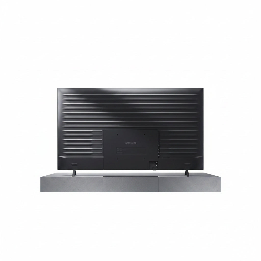 TV LG smart trasera, diseño moderno, soporte elegante