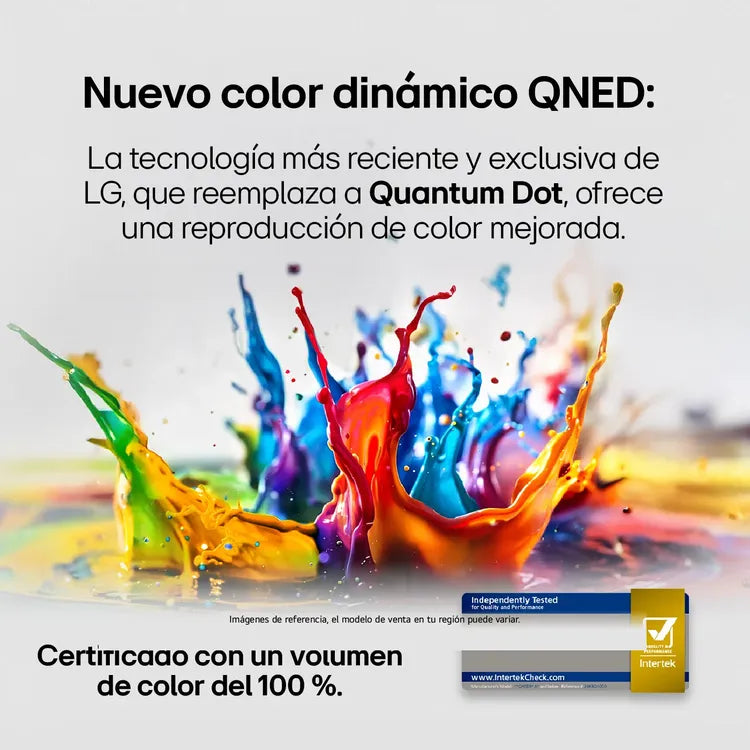 Televisor Smart TV LG 55 pulgadas 4K Honduras con tecnología QNED para mejor reproducción de colores
