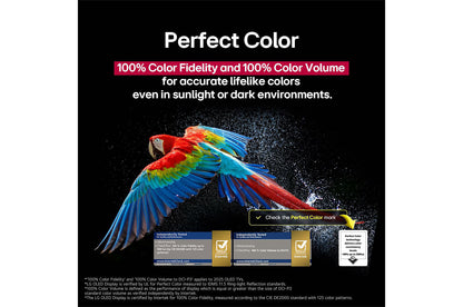 Televisor LG OLED 55 pulgadas 4K con colores perfectos y alta fidelidad para ambientes iluminados o oscuros