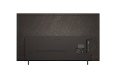 Vista trasera del TV LG OLED 55 pulgadas 4K con diseño elegante y conexiones múltiples