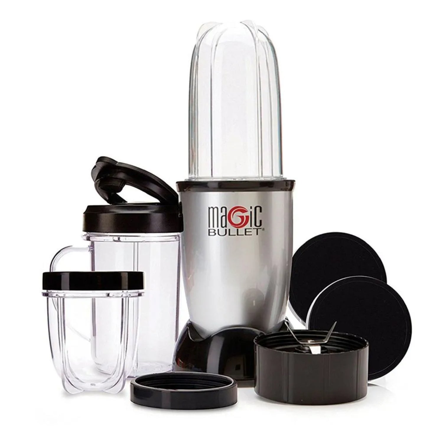 Licuadora Magic Bullet 11 piezas con accesorios para preparar batidos y comidas rápidas
