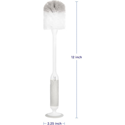 Cepillo de limpieza biberones blanco de 12 pulgadas, ideal para mantener la higiene en biberones