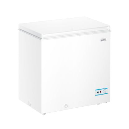 Congelador horizontal 7 pies Honduras de MABE, ideal para almacenar alimentos congelados.