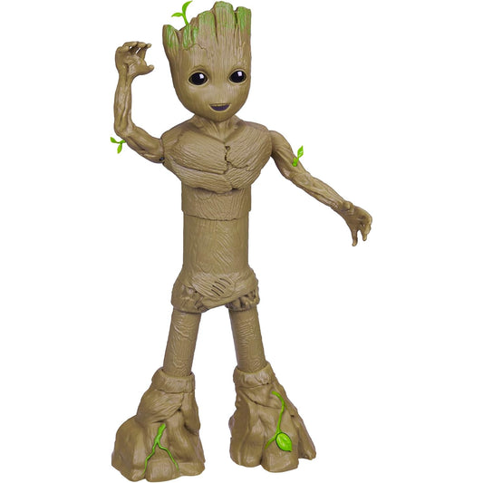 Figura Groot de Hasbro, modelo LL0308, vista frontal, juguete coleccionable