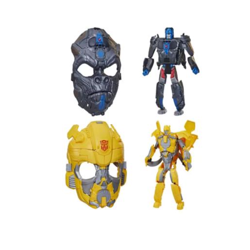 Máscaras de personajes de HASBRO, robot y gorra, juguetes para fans