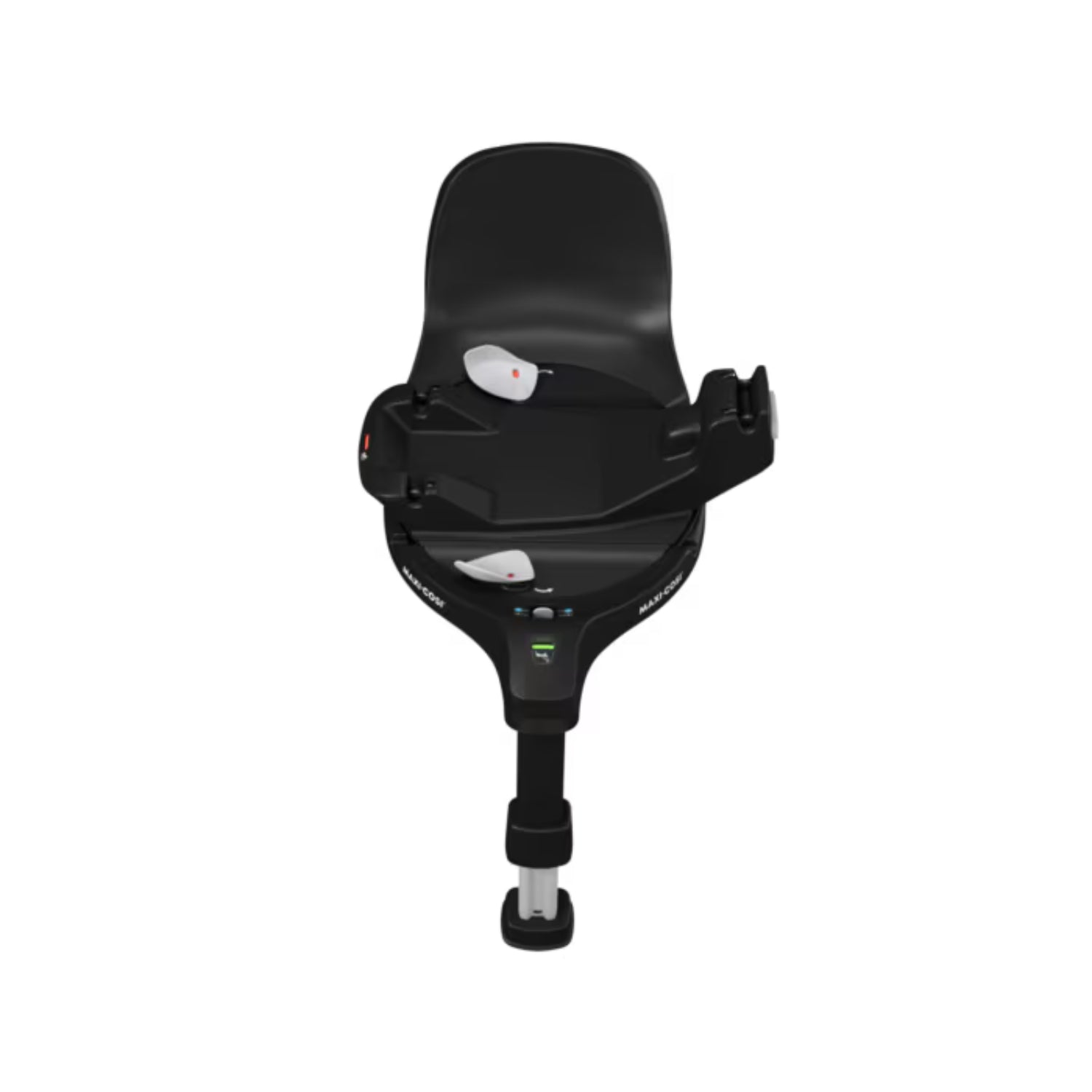 Base Maxi Cosi negra vista superior, instalación para asiento de auto