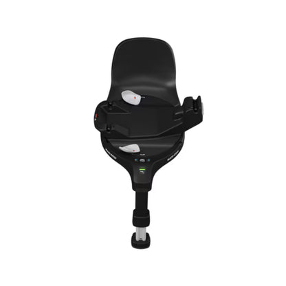 Base Maxi Cosi negra vista superior, instalación para asiento de auto