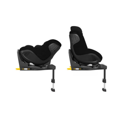 Cochecito Maxi Cosi negro lateral, base ajustable para bebés