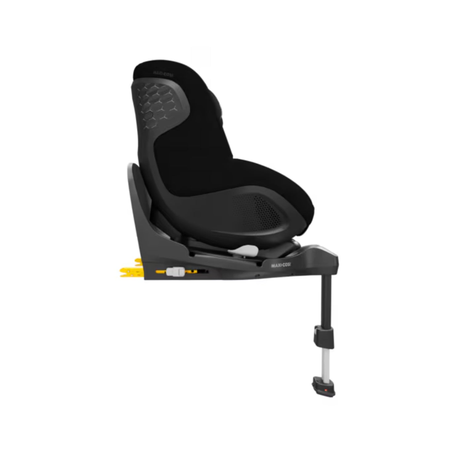 Silla de automóvil Maxi Cosi negra lateral, seguridad para bebés en viaje